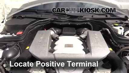 2010 Mercedes-Benz C63 AMG 6.3L V8 Battery Jumpstart
